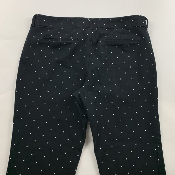 Old Navy Black Polka Dot Skinny Pixie Pant 14R - Picture 7 of 7